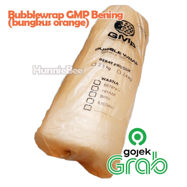 

Bubblewrap GMP Bening (bungkus orange)
