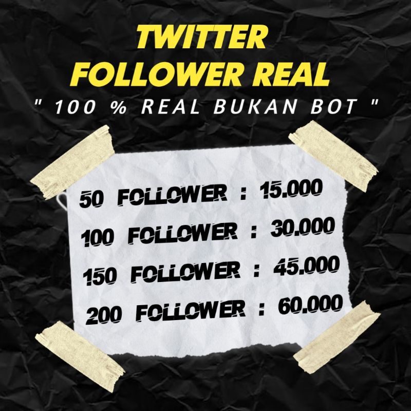 Twitter Follower Real