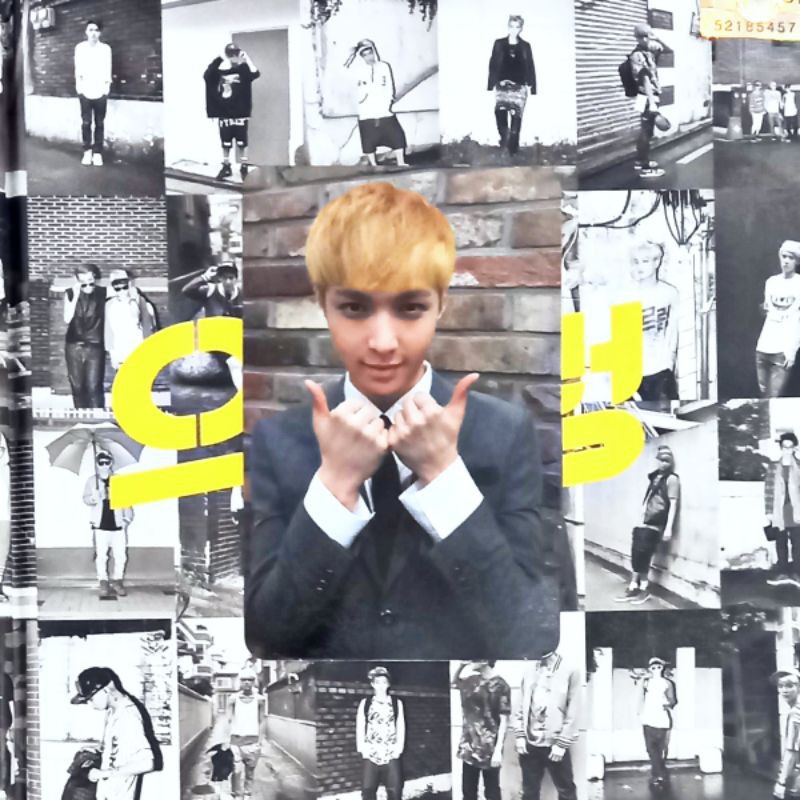 PHOTOCARD EXO LAY YIXING GROWL