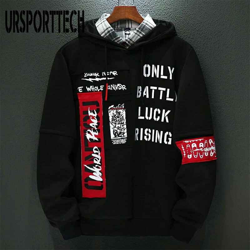 (BISA COD)sweater pria terbaru size M|L,XL hoddie bandung sweater terlaris hoddie rising - panteloni