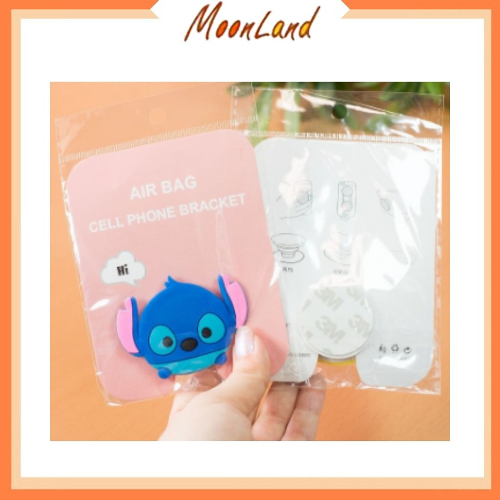 MoonLand 205 COD Popsocket BT21 BTS KPOP Karakter 3D Import Pop Socket Phone Holder Bracket