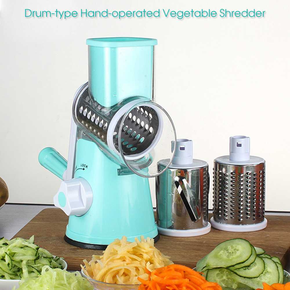 DUOLVQI Penggiling Sayur Bumbu Dapur Vegetable Cutter Slicer