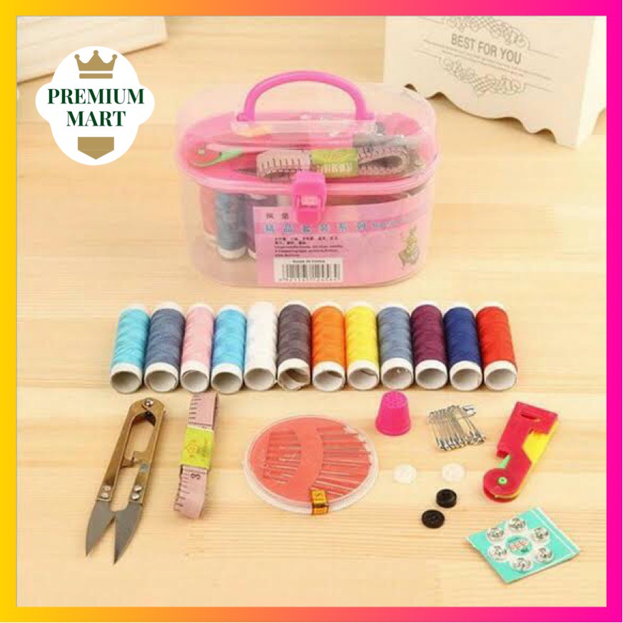 Alat Jahit Lengkap Set Sewing Kit Serbaguna