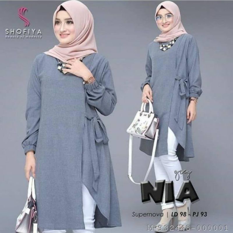 Tunik wanita / atasan tunik / tunik terbaru nia