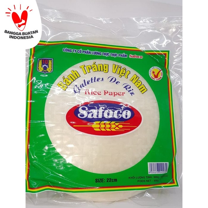 Spesial Kulit Lumpia / Vietnam Rice Paper diameter 22 cm Diskon