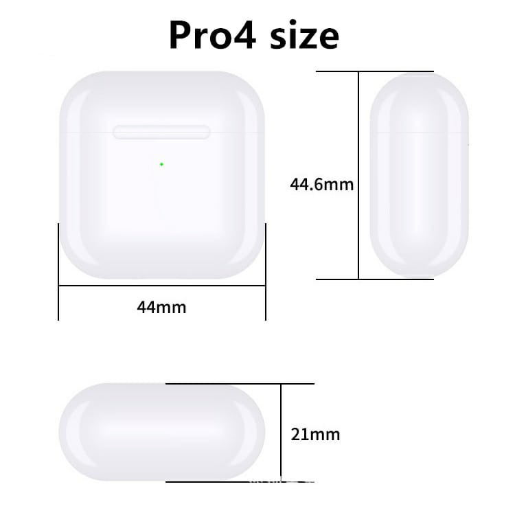 【wireless】 Pro 4 TWS Earphones nirkabel