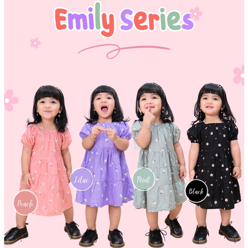 HONEYBLOSSOM dress bayi / dress bayi perempuan 6 12 bulan emily series