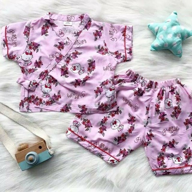 kimono hello kitty pink