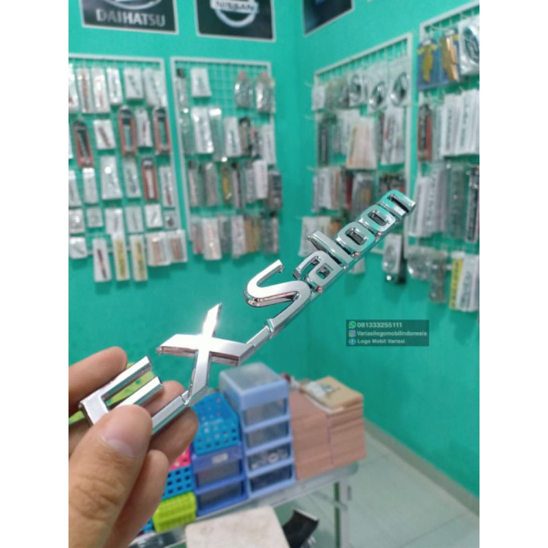 Emblem logo EX saloon toyota corona ukuran original bagasi toyota corona