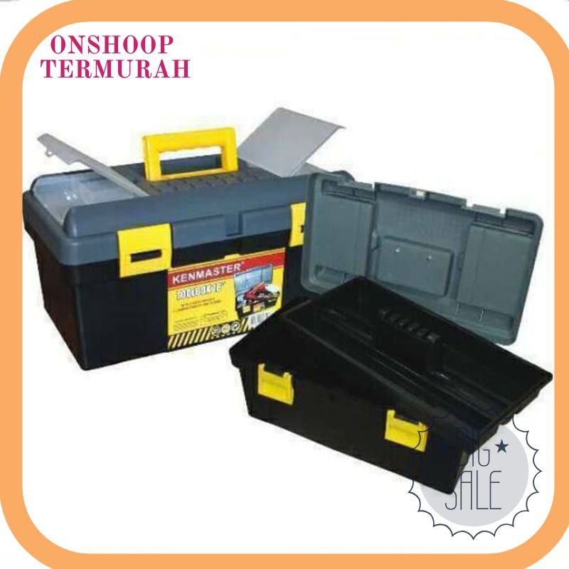 Termurah Toolbox Kenmaster 18" / Tool box Kenmaster / Kotak Perkakas Besar Terlaris