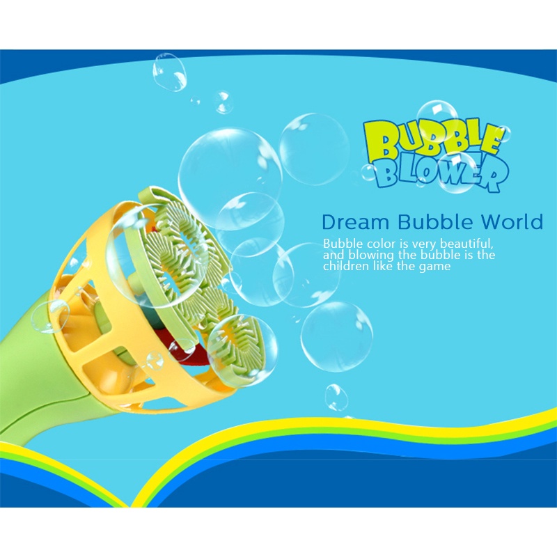 Mainan Gelembung Sabun Automatic Bubble Water Gun