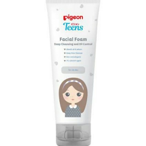 PIGEON FACIAL FOAM DEEP CLEANSING &amp; OIL CONTROL 40G