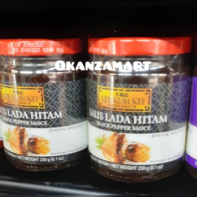 

Lee Kum Kee Saus Lada Hitam Toples 230gr