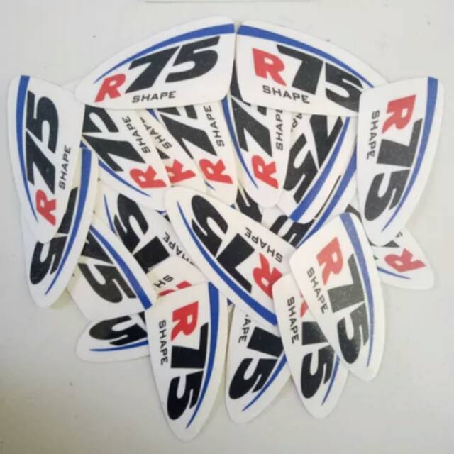 Sticker R75 Shape
