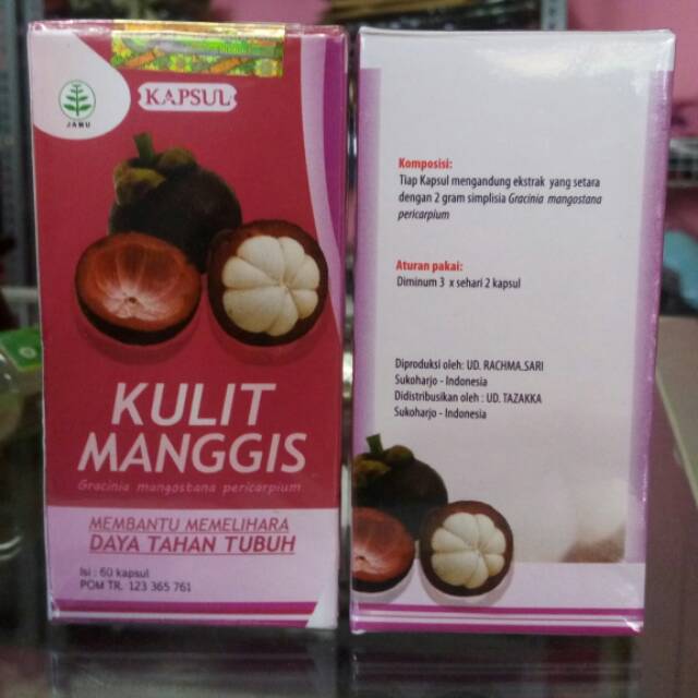 

Extrak Kulit Manggis 60kapsul tazakka