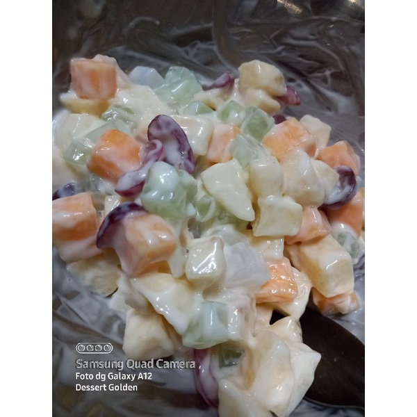

Salad Buah Full Keju