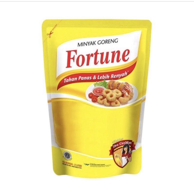 

Minyak Goreng Fortune Refill 2 Liter