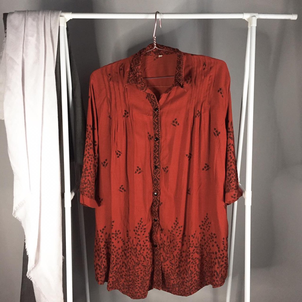 Tunik Flowers Orange