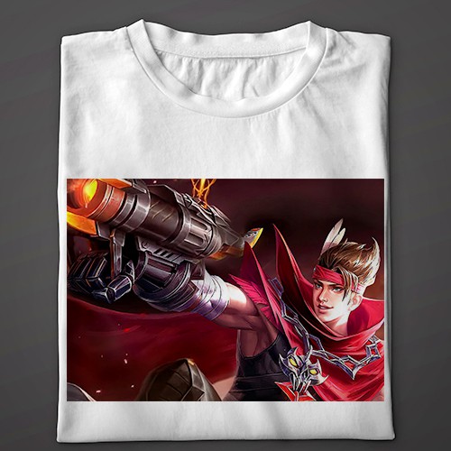 81 KAOS Mobile Legends claude skin blazing trace