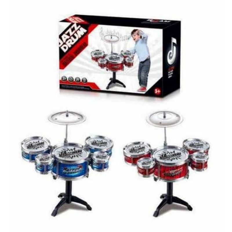 MAINAN JAZZ DRUM SET PUKUL isi 5 pcs ANAK COWOK