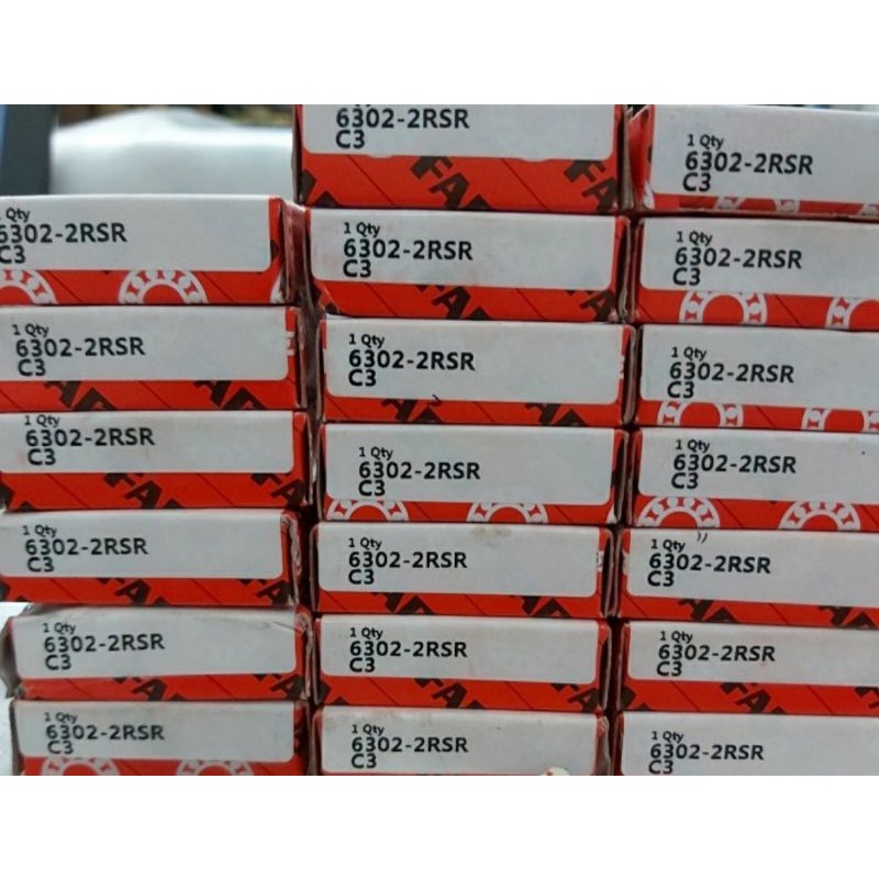 BEARING LAHER 6302 2RS C3 - 6302 2Z C3 ORIGINAL