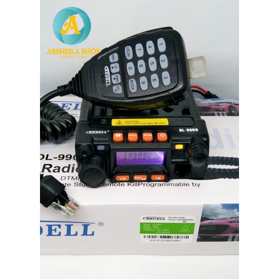 Radio RIG mini REDEL DL 9900 dual band 25 watt