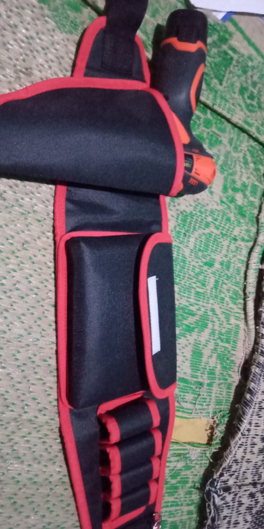 Tas Pinggang Perkakas Tas Menyimpan Alat Alay Bengkel Kunci Obeng Siap Di Order