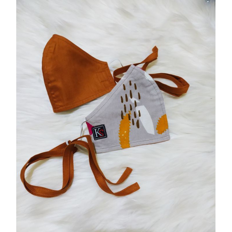 MASKER  POLOS &amp; MOTIF KS 3 PLY || KS