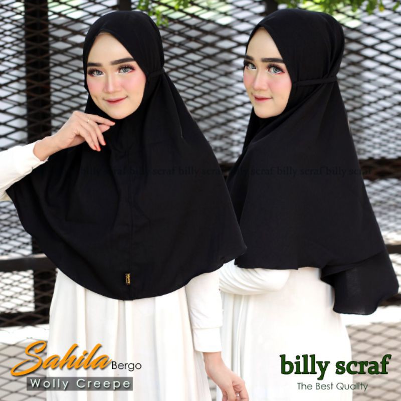 Hijab Khimar Sahila by Billy scraftagfaft