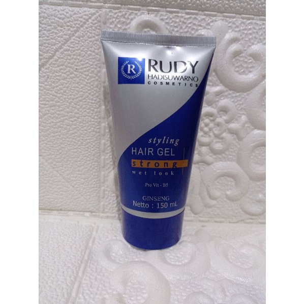 GEL RAMBUT STRONG RUDY HADISUWARNO - RUDI HADISUWARNO GEL STRONG WET LOOK 150ML