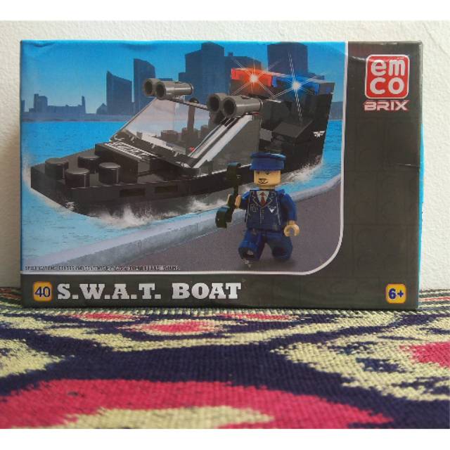 Bricks SWAT Boat by EMCO Brix