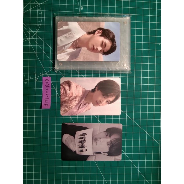 BTS  Taehyung Seokjin Jimin Compact Standard Proof Peaches Butter Peach Photocard PC Original