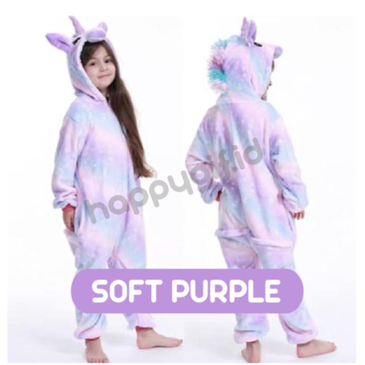 BAJU KOSTUM ONESIE PIYAMA ANAK KID UNICORN 1 NEW!