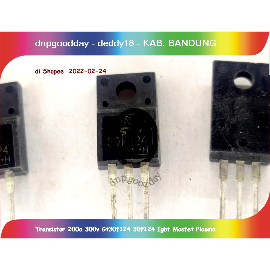 Transistor 200a 300v Gt30f124 30f124 Igbt Mosfet Plasma
