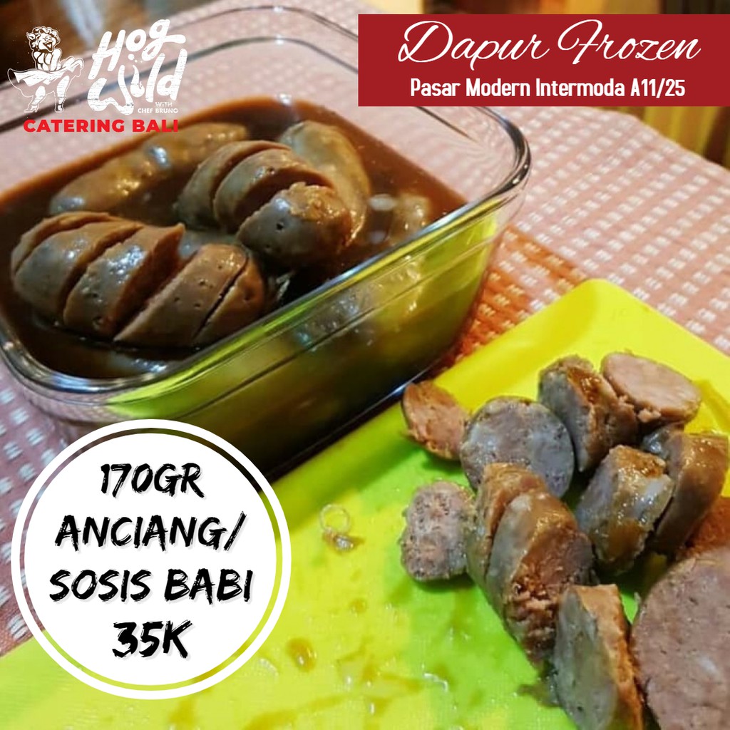 

Sosis Babi/Anciang 170gr Frozen