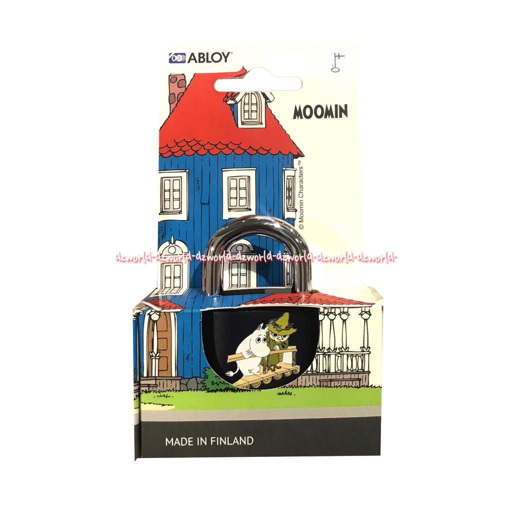 Gembok Abloy Moomin Padlock Abloy Classic Gembok Yellow Blue Padlock Gambar Motif Gambar Pad Lock