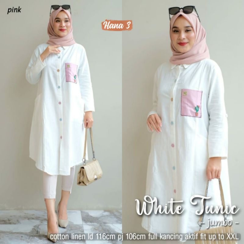 WHITE TUNIK
