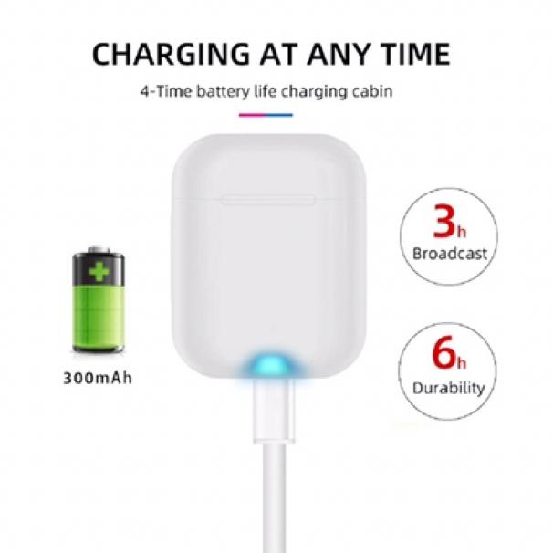 SPE.575 • lilac ungu Headset Bluetooth Wireless i12 macaron i12 tws