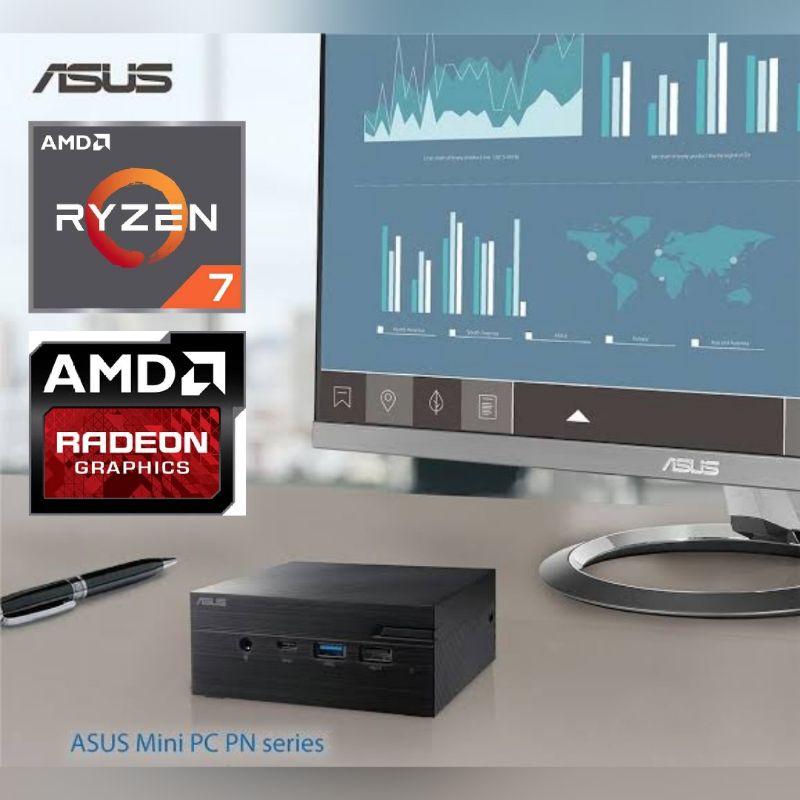 ASUS PN51 RYZEN 7 Barebone (No SSD, No Memory)