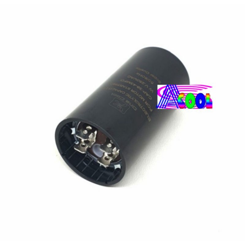 Kapasitor Starting 36-43 uf 250V/Capacitor/Capasitor Motor 36-43 Mikro