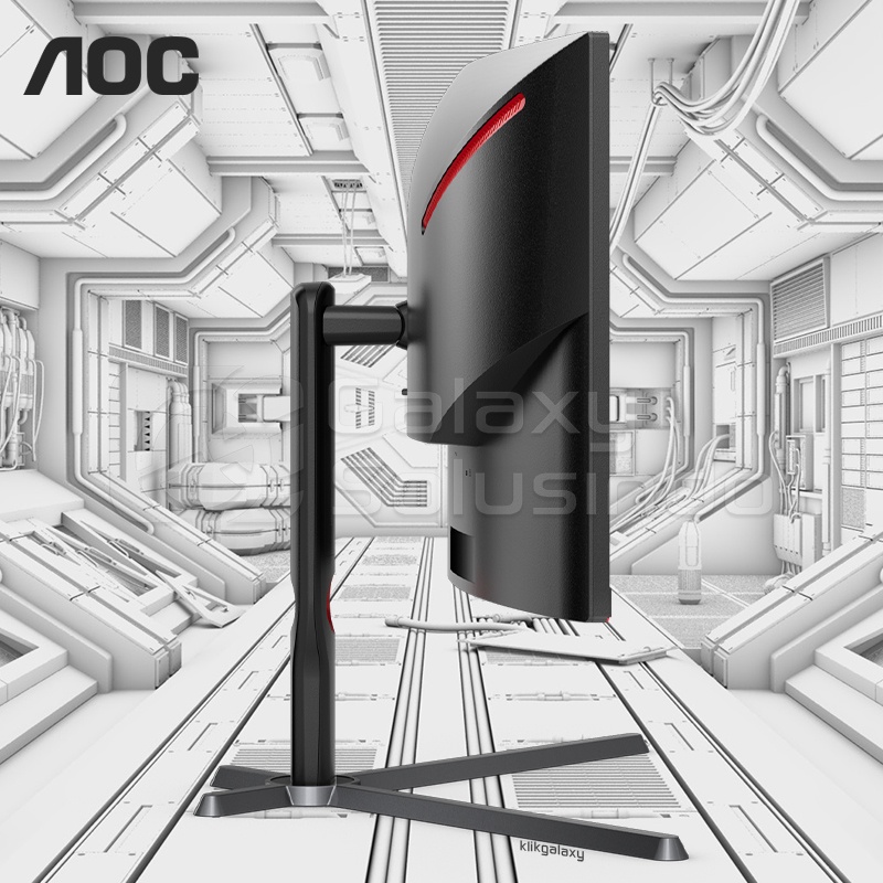 AOC CU34G3S 34&quot; VA 1ms 165Hz WQHD Curved Gaming Monitor