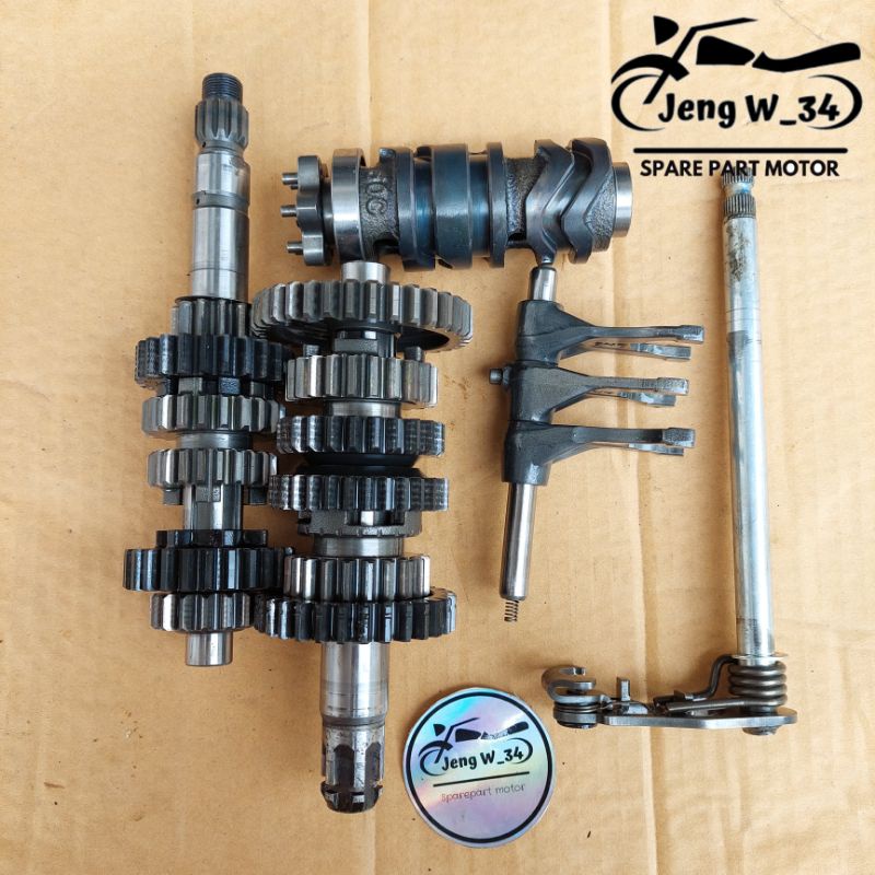 RASIO GEARBOX GIGI TRANSMISI ALL NEW R15 VVA155 V3 ORIGINAL