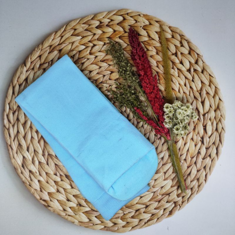 Kaos Kaki Muslim / Kaos Kaki Wudhu / Koskaki Wudhu Soka / Kaos Kaki Wudhu / Kaos Kaki Wudhu Soka-Biru Langit