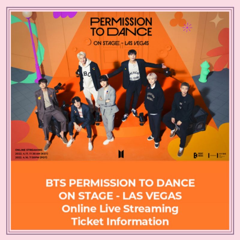 BTS ONLINE CONCERT PERMISSION TO DANCE ON STAGE IN LAS VEGAS -  PTD KONSER ONLINE BTS DI LAS VEGAS
