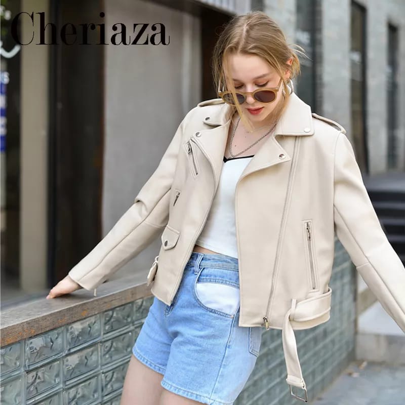 Jaket kulit wanita jaket kulit domba asli 100% jaket kulit wanita hitam jaket kulit wanita terbaru j