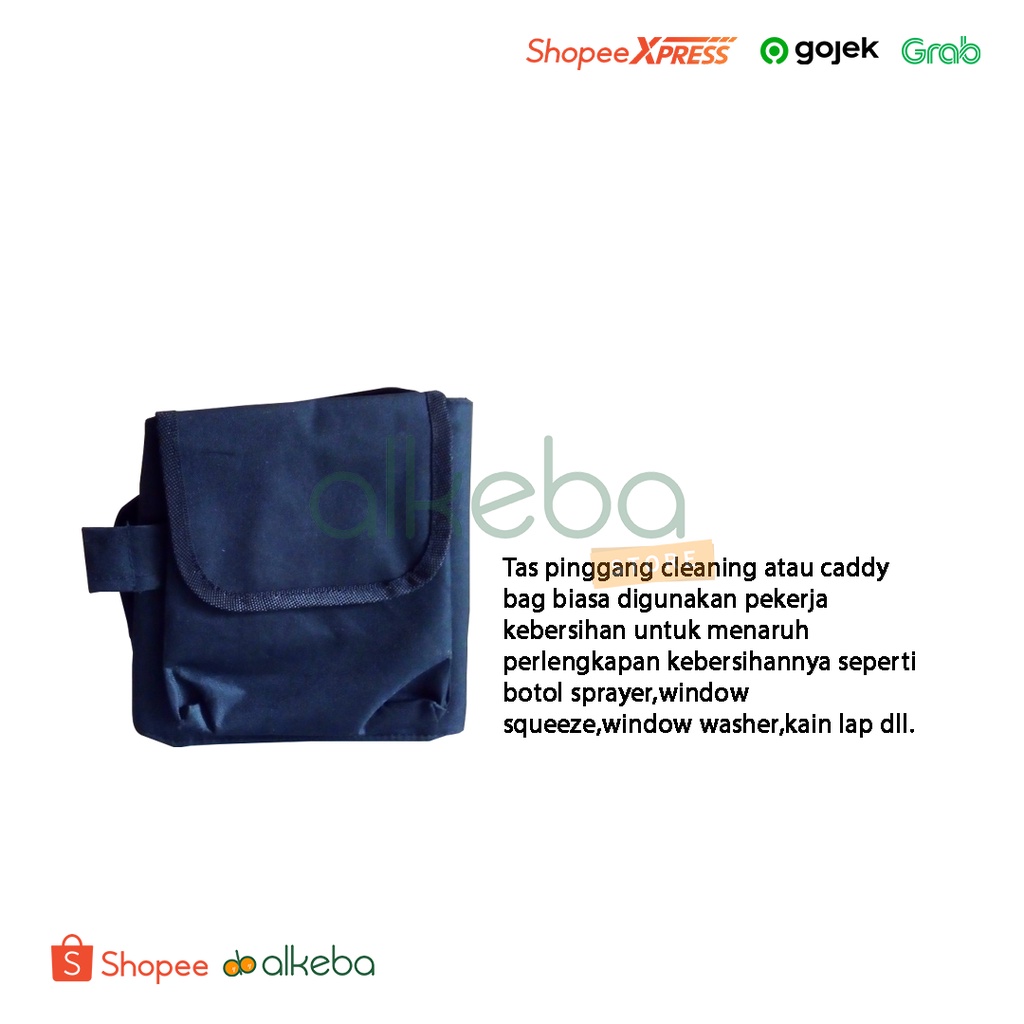 Caddy Bag / tas pinggang untuk Cleaning Service