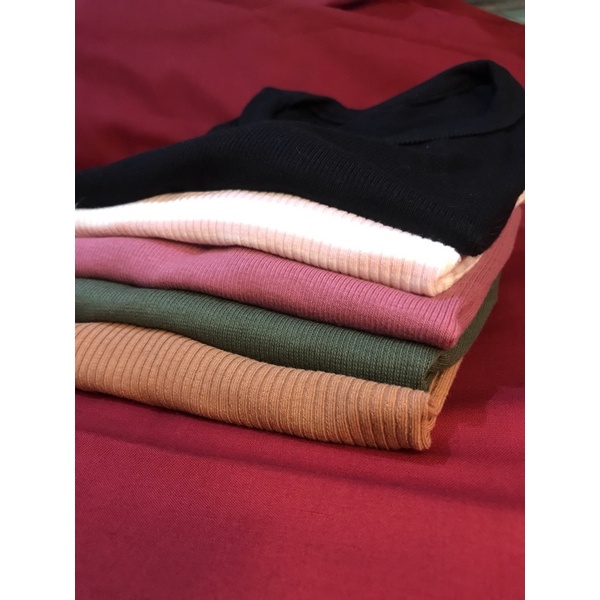 rib crop top / crop top / tank top / tank top premium / crop top korea