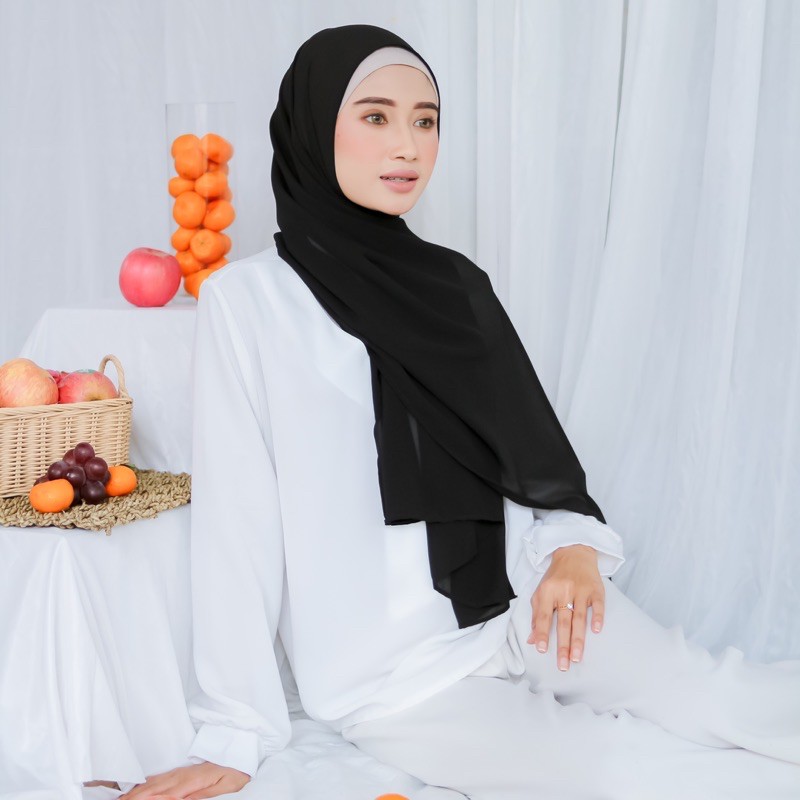 HIJAB PASHMINA POLOS DIAMOND