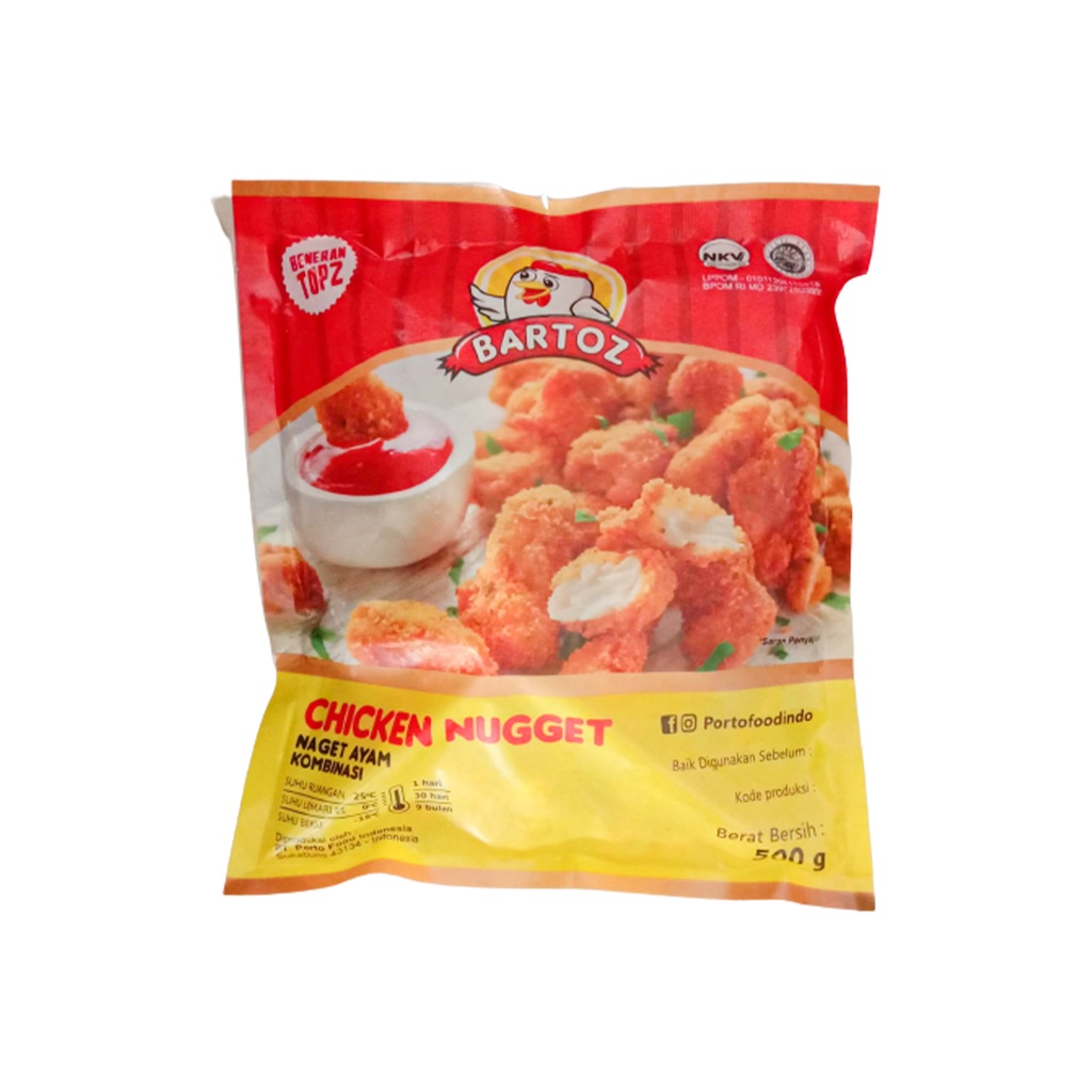 BARTOZ Chicken Nugget 500 Gram