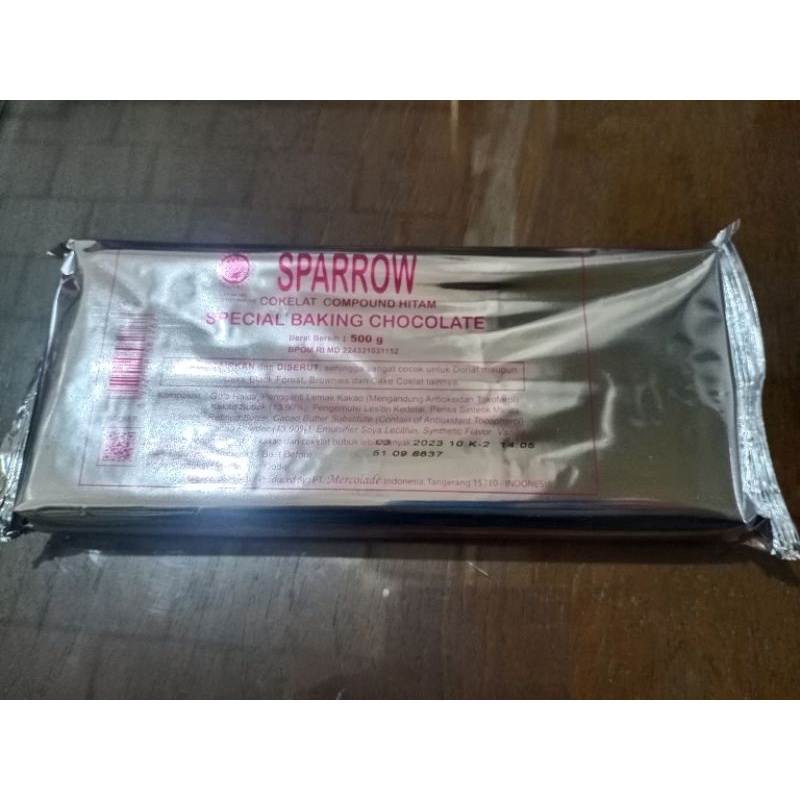 

Coklat blok/Coklat batang Sparrow 500gr